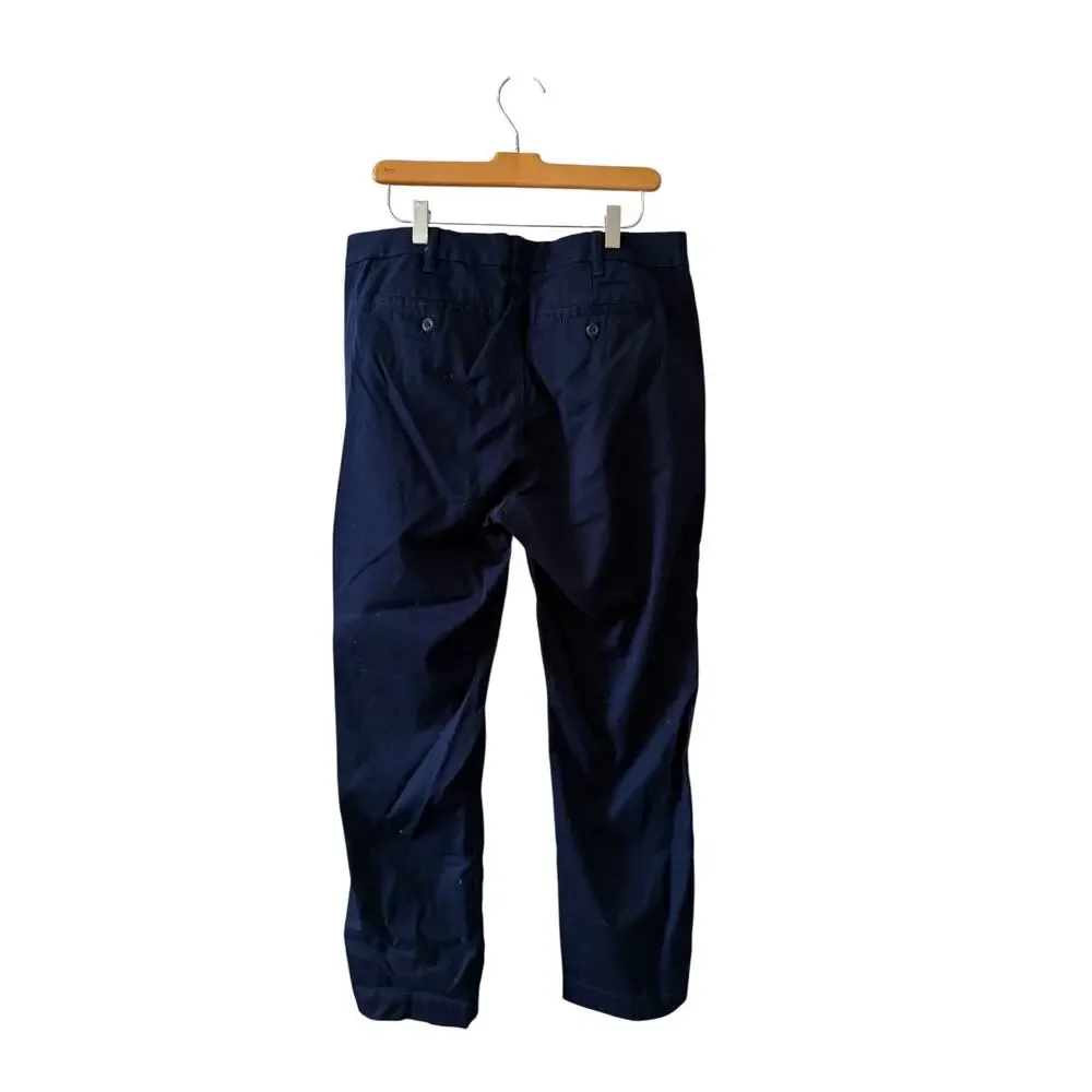 J. Crew Slim Broken In Boyfriend Chino Pants Navy Blue 29